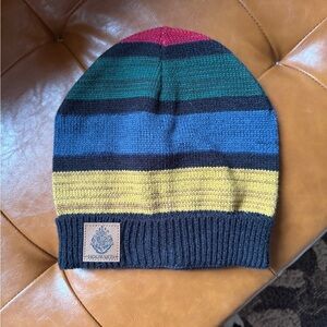 Striped Multicolor Harry Potter Hogwarts Beanie